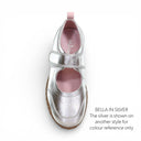 Bella- Full Leather Mary Jane Sneaker