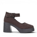 Billie - Leather Platform Heel