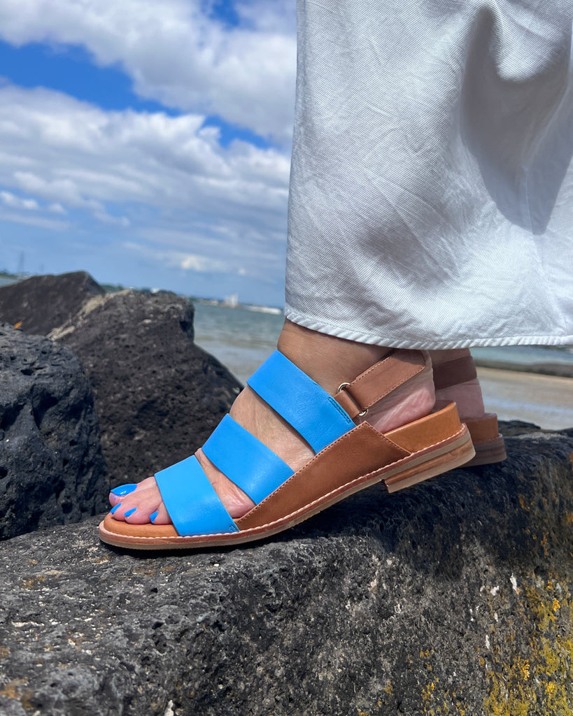 Bliss Periwinkle/Tan / 36 Footwear Minx