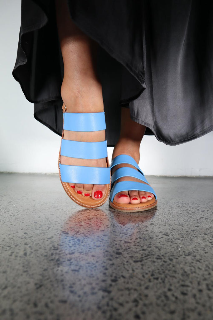 Bliss Periwinkle/Tan / 36 Footwear Minx