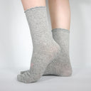 Bow Sock Grey Sockette Minx