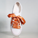 Satin Laces (Singles) Burnt Orange Shoe Laces Minx
