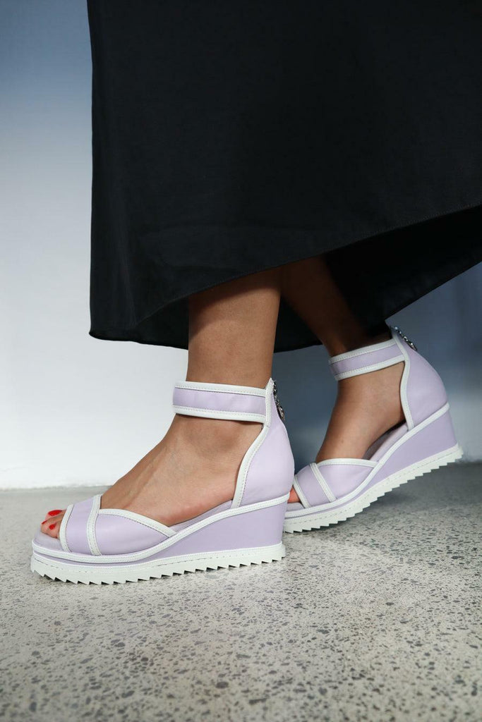 Cait Lilac White / 36 Footwear Minx