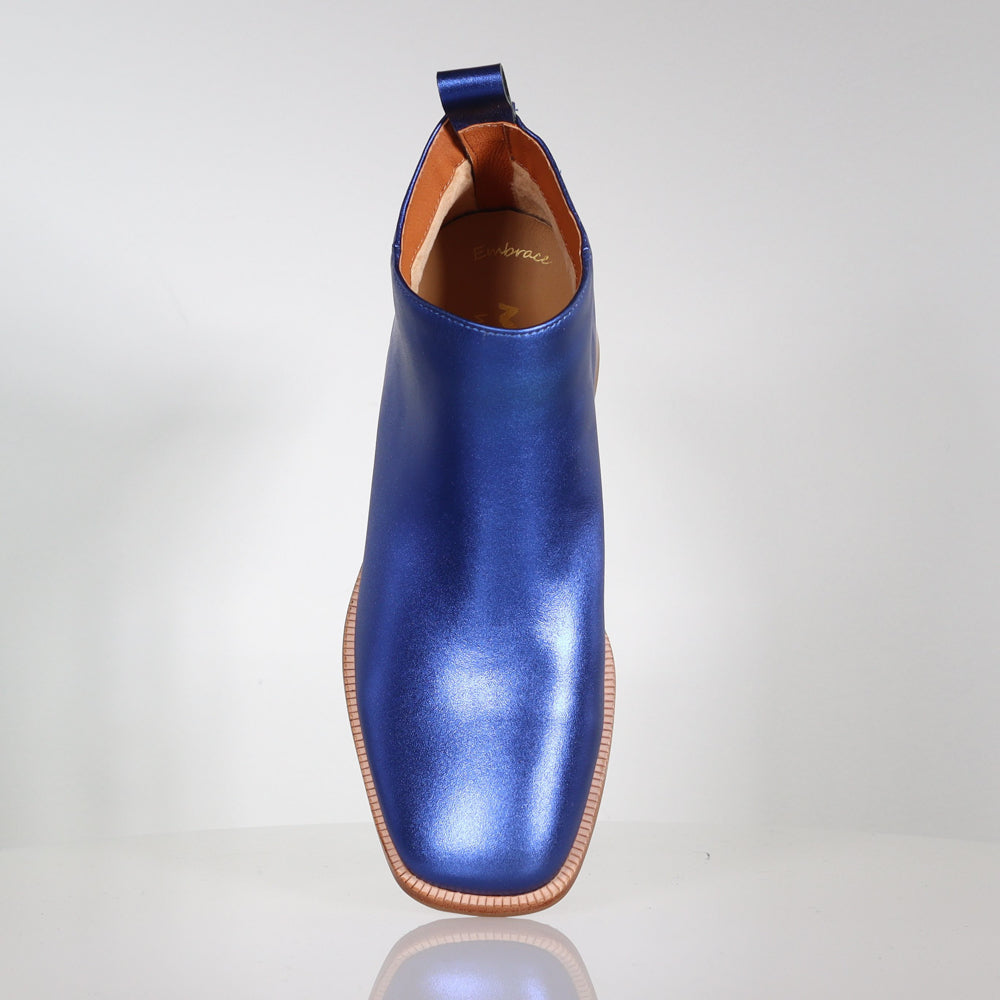 Pippity Pop Black Floral Emboss / 36 Footwear Minx