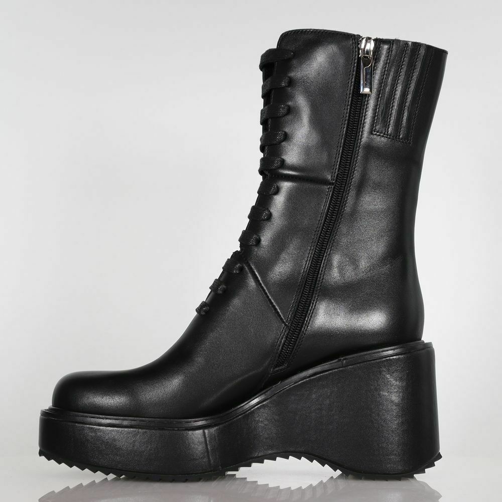 Cira Black Boot Footwear Minx