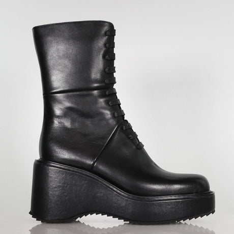 Cira Black Boot Footwear Minx