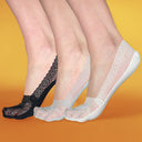 Dainty Sockette 3 Pack 1x White 1x Black 1x Grey / S/M Sockette Minx