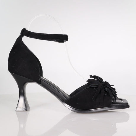37 SAMPLE -DOLLY/BLACK SUEDE Default Title MINX Footwear | C.REED Clothing