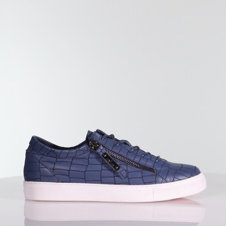 Zip Band Pattern - LAST PAIRS Ink Croc Emboss / 36 Footwear Minx