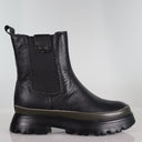 Elora Black Khaki Boot Footwear Minx