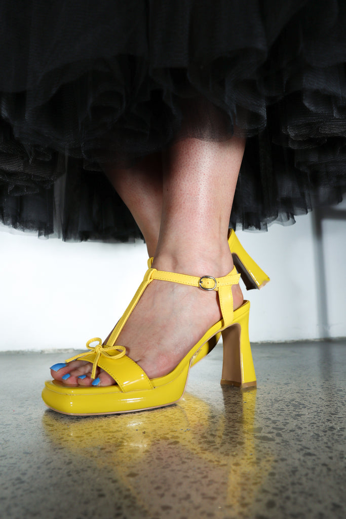 Emily Sunshine Patent Combo / 36 Footwear Minx