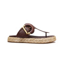 Grazia - Leather Thong Sandal