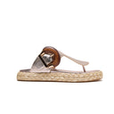 Grazia - Leather Thong Sandal