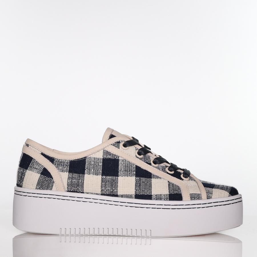 Lizzie - LAST PAIRS Lemon Check / 36 Footwear Minx