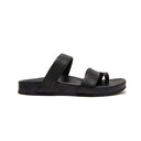 Jojo - Leather toe thong slide