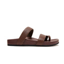Jojo - Leather toe thong slide