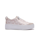 Kerri - Leather and Fabric Platform Sneaker