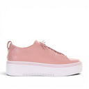 Kerri -  Leather platform slip on sneaker
