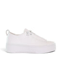 Kerri -  Leather platform slip on sneaker