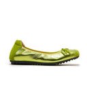 Lyric Chartreuse Suede Metallic Combo / 36 Footwear Minx