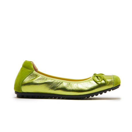Lyric Chartreuse Suede Metallic Combo / 36 Footwear Minx