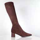 Monica Cafe Suede Brown Boot   Footwear Minx
