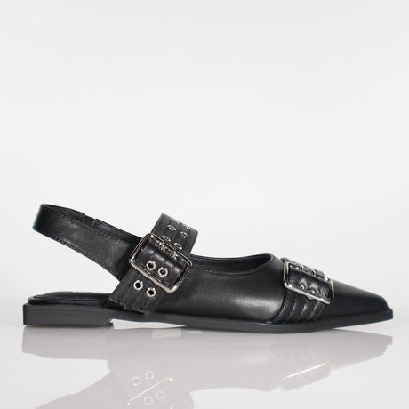 Mor Black Nappa / 36 Footwear Minx