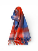 MULTI CHECK NECK SCARF