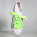 Satin Laces (Singles) Hi Viz Yellow Shoe Laces Minx