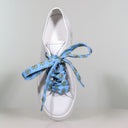 Lotus Flower Laces Baby Blue Shoe Laces MINX Accessories