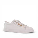 Pearla Floral Gems - Leather Slip On Sneaker