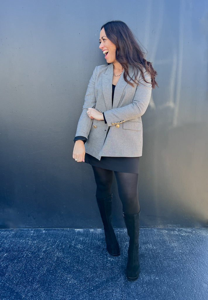 Christina Black Micro Stretch Suede / 36 Footwear Minx