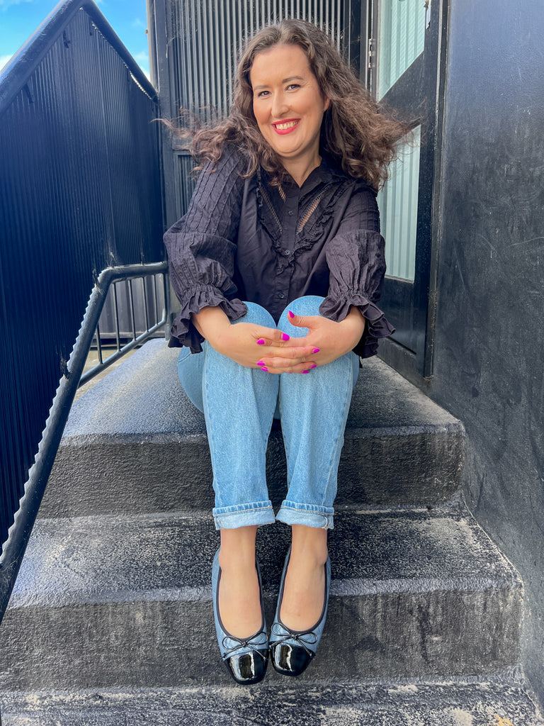 Claire Red Patent, Red Quilted / 36 Footwear Minx