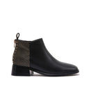 Pippity Pop Back zipper low heeled ankle boot