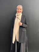 Button up Polar Neck Scarf
