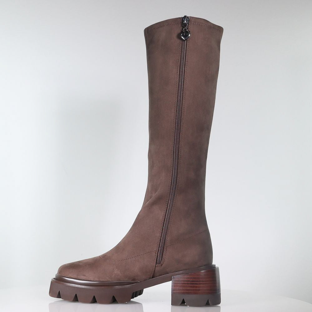 Prime Café Brown Suede Boot Footwear Minx