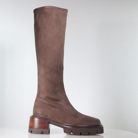 Prime Café Brown Suede Boot Footwear Minx