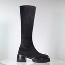 Prime Black Suede Boot Footwear Minx