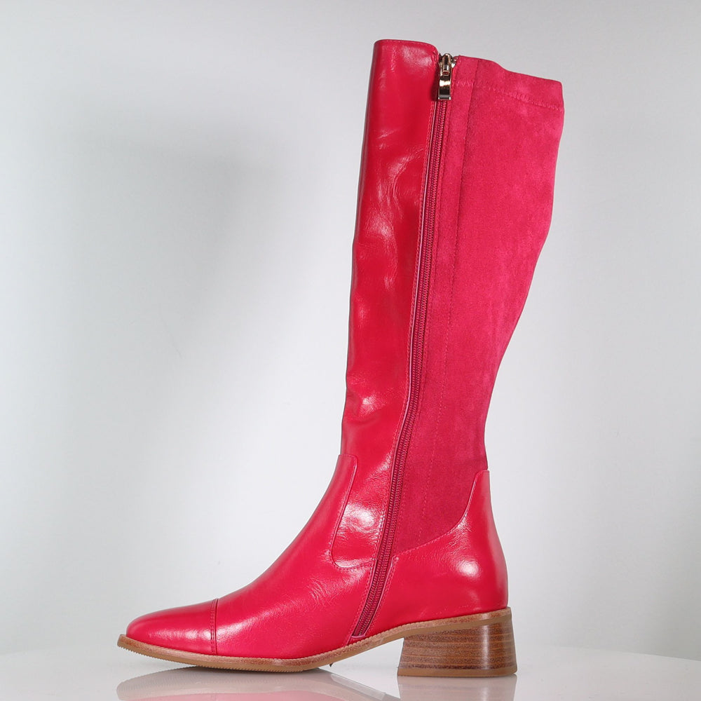 Quest Cerise Pink Boots Footwear Minx