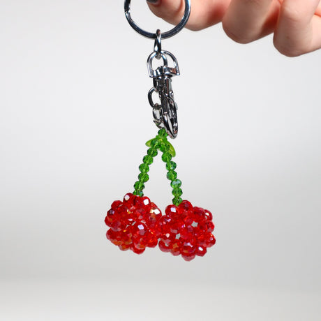 Beaded Fruit Charms Cherry Accessories Minx