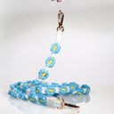 Macrame Flower Bag Strap Sky Blue Accessories Minx