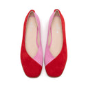 Rosie - Two Tone Slip On Ballet Flat