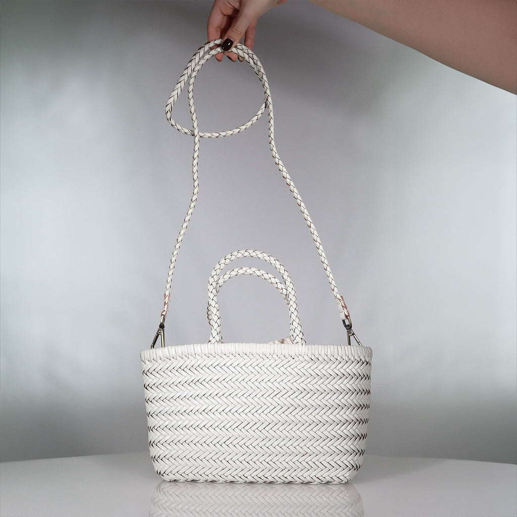 Saint Tropez Sunset Bag Cinnamon Brown Weave Bags Minx