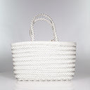 Saint Tropez Sunset Bag Ivory Weave Bags Minx