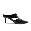 Snaps - Leather Pointed Heel