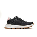 Side Walk - Last Pairs Black Satin Nappa /Soft Pink / 36 Footwear Minx