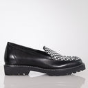 Sol White Black Spot Shoe Footwear Minx