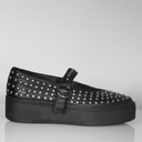 Stanley Stud Black/ Black Sole / 36 Footwear Minx
