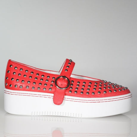Stanley Stud Red / 36 Footwear Minx