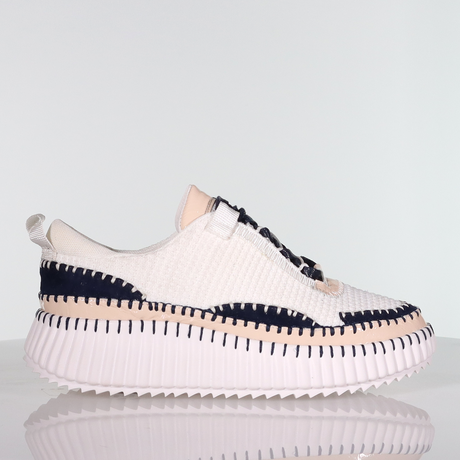 Stitched Up Blonde Ink Sneaker Footwear Minx